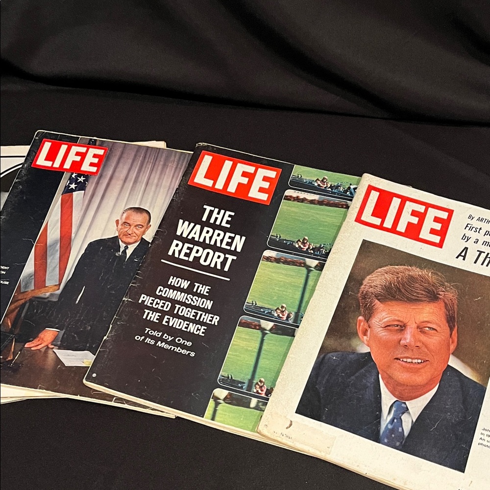 LIFE Magazine (5) & LOOK Magazine (2) Bundle